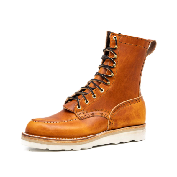 Nick's Moc Toe Veg Tan