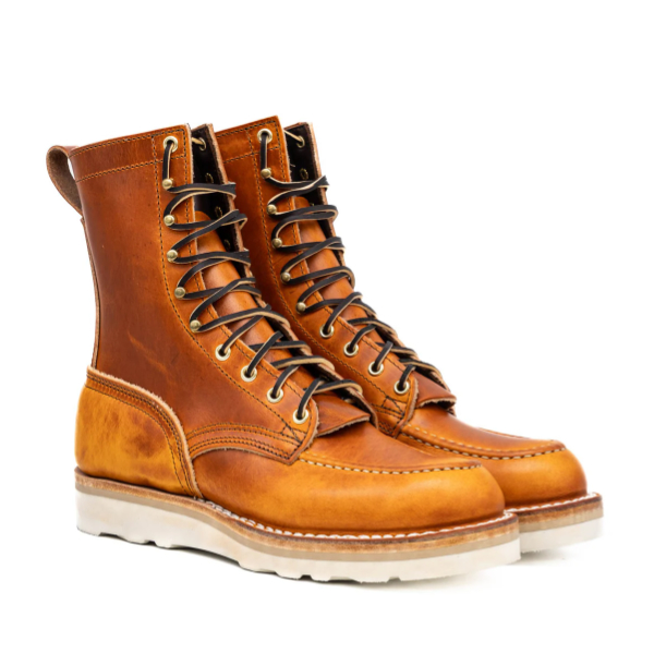 Nick's Moc Toe Veg Tan